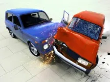 Beam Drive Car Crash Test Simulator